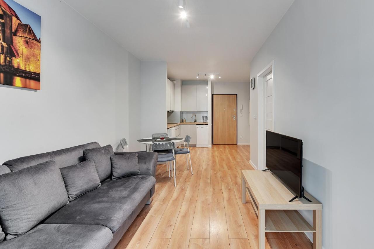 Gdansk Centrum - Apartament 4-Osobowy Z Balkonem Экстерьер фото