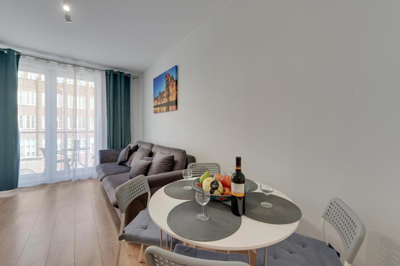 Gdansk Centrum - Apartament 4-Osobowy Z Balkonem Экстерьер фото